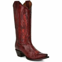 Brand new 💯 Circle G Corral 👩 Women's LD Western 🥾 Boots - Snip Toe Wine ⌛