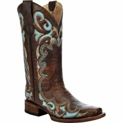 Top 10 👍 Circle G 👩 Women's Honey Embroidered Cowgirl 🥾 Boots - Square Toe 🛒