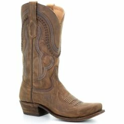 Brand new ✔️ Corral Men's Jeb Western 🥾 Boots - Narrow Square Toe Gold 😉