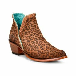 Buy ❤️ Corral 👩 Women's Leopard Print Fashion Booties - Snip Toe 🌟