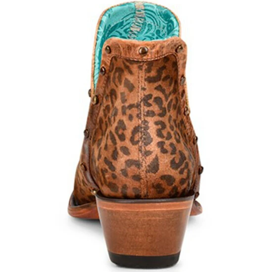 Buy ❤️ Corral 👩 Women's Leopard Print Fashion Booties - Snip Toe 🌟 - Image 4