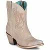 Cheapest 😉 Corral 👩 Women's Embroidered Western Fashion Booties - Pointed Toe Tan 👍