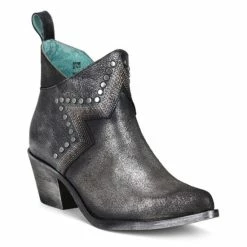 Wholesale π€© Corral π© Women's Studs & Embroidered Fashion Booties - Pointed Toe Black π