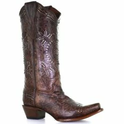 Outlet ๐ Corral ๐ฉ Women's Fango Western ๐ฅพ Boots - Snip Toe Brown ๐