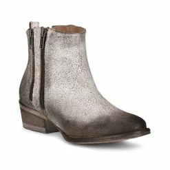 Coupon 😍 Corral 👩 Women's White & Black Zipper Fashion Booties - Round Toe Black/white 🛒