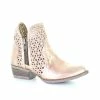 Brand new 👏 Circle G 👩 Women's Pink Gold Cut Out Fashion Booties - Round Toe 👍