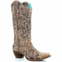 Hot Sale π Corral π© Women's Aracely Western π₯Ύ Boots - Snip Toe Brown π