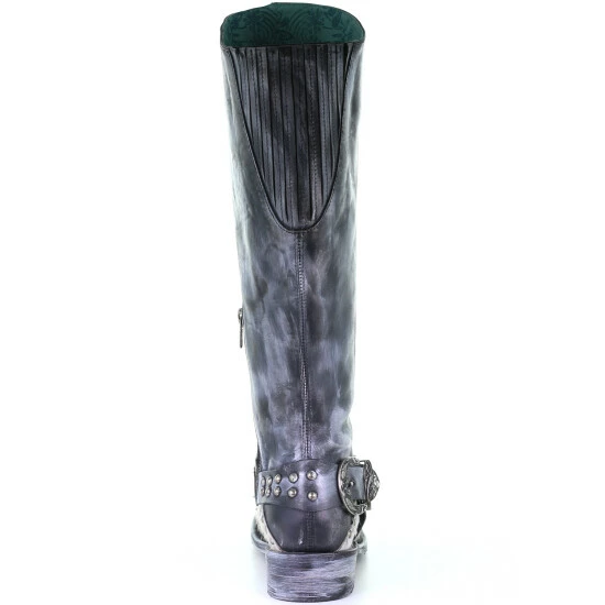 Coupon 👍 Corral 👩 Women's Black Harness Western 🥾 Boots - Round Toe ⌛ - Image 5