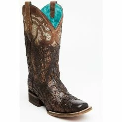 Flash Sale ๐ฅฐ Corral ๐ฉ Women's Marsha Western ๐ฅพ Boots - Square Toe Brown โ