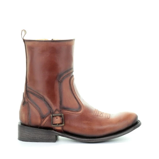 New ๐ Corral Men's Cognac Strap Western ๐ฅพ Boots - Square Toe ๐ - Image 2