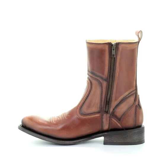New ๐ Corral Men's Cognac Strap Western ๐ฅพ Boots - Square Toe ๐ - Image 3