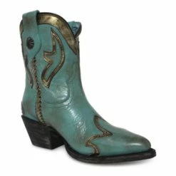 Discount 😉 Corral 👩 Women's Woven Western 🥾 Boots - Pointed Toe Turquoise 💯