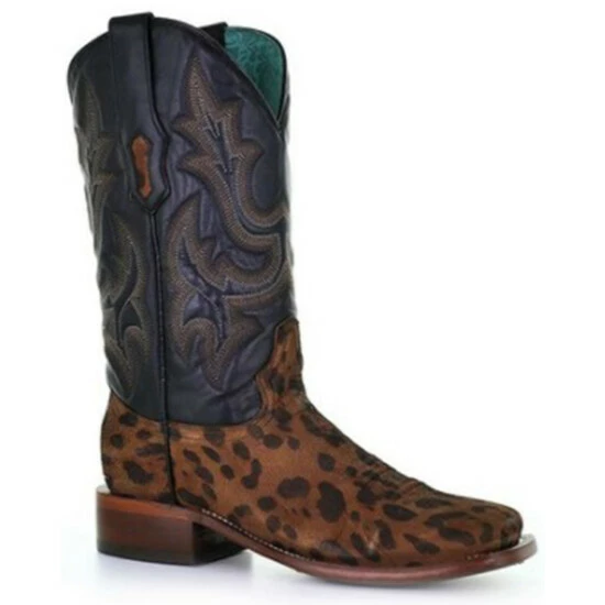 Wholesale โญ Corral ๐ฉ Women's Black Embroidery Western ๐ฅพ Boots - Broad Square Toe ๐