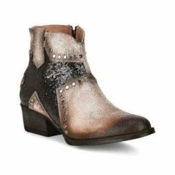 Cheapest ✨ Circle G 👩 Women's Star Studded Ankle 🥾 Boots - Round Toe White 🔥